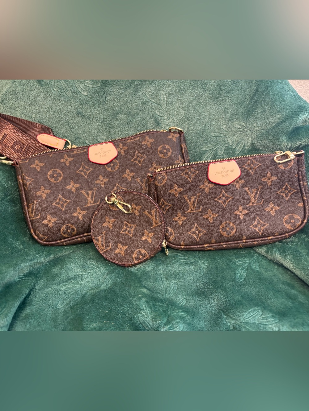 Louis Vuitton Monogram Multi-Pochette Trio in Brown